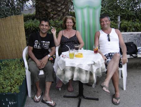 Apéritif chez Davide et Thérèsa